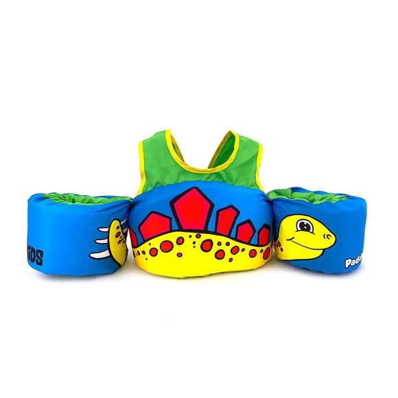 BRAND NEW body glove dinosaur paddle pals swim life  jacket 33-55 lbs (15-25 kg) - Picture 1 of 5